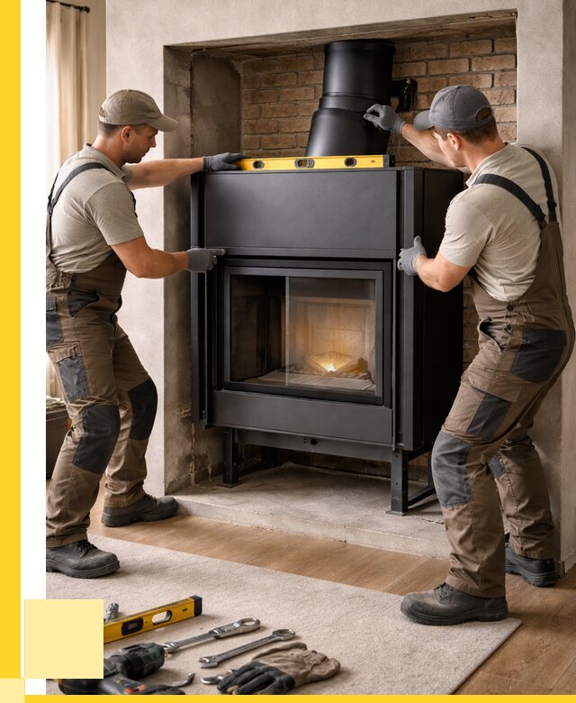 Установка каминных топок в Энгельсе под ключ от 19186 р. | ЭриданЭнг