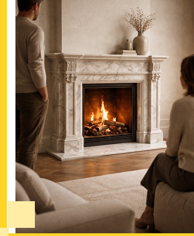 Мраморные камины под ключ в Энгельсе от 266475 р. | ЭриданЭнг