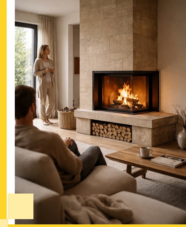 Угловые камины из кирпича установка в Энгельсе от 159885 р. ЭриданЭнг