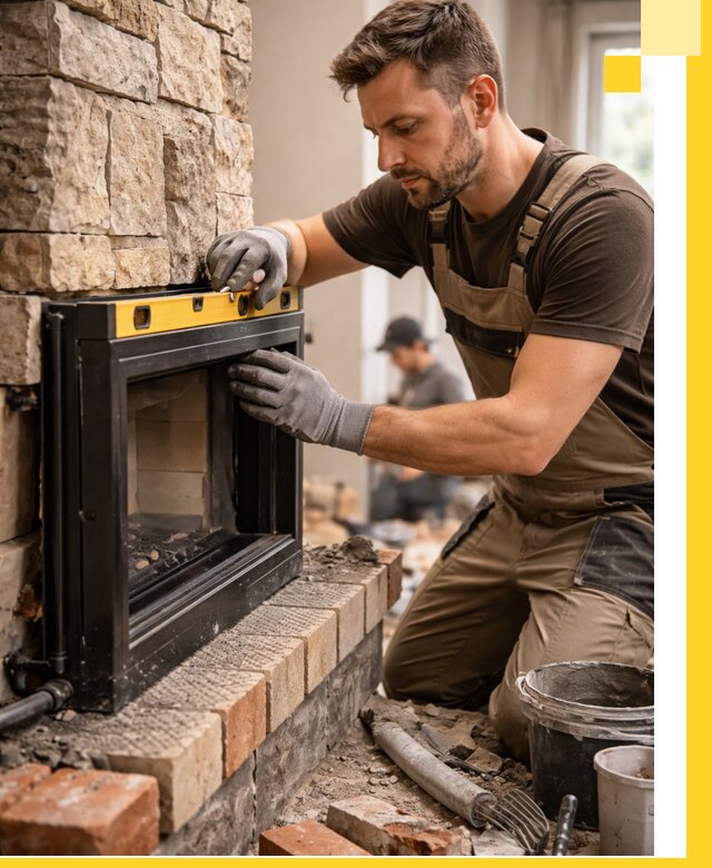 Дровяные камины под ключ в Энгельсе: монтаж, обустройство