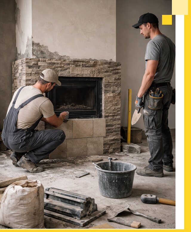 Камины под ключ в Энгельсе: проект, изготовление и монтаж