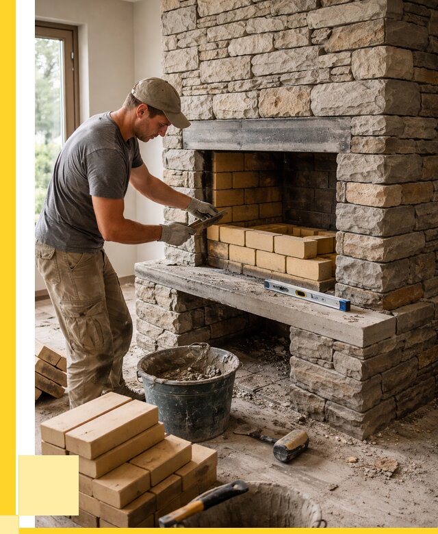 Кладка каминов и камина в Энгельсе от 26648 р. ЭриданЭнг