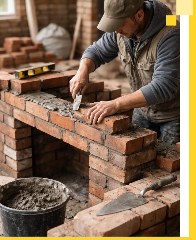 Кладка каминов под ключ в Энгельсе профессиональная отделка и монтаж