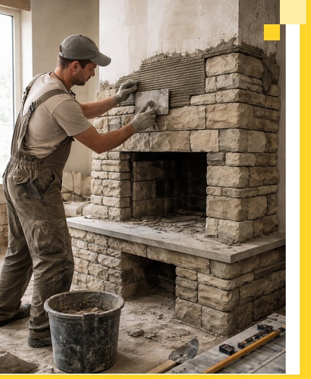 Строительство каминов под ключ в Энгельсе от проектирования до монтажа