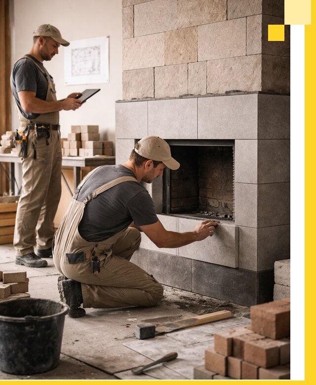 Индивидуальные проекты каминов и каминных систем в Энгельсе