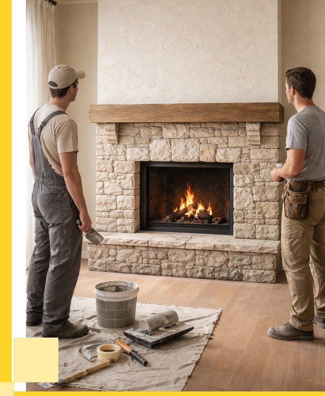 Отделка каминов в Энгельсе от 6928 р. под ключ | ЭриданЭнг