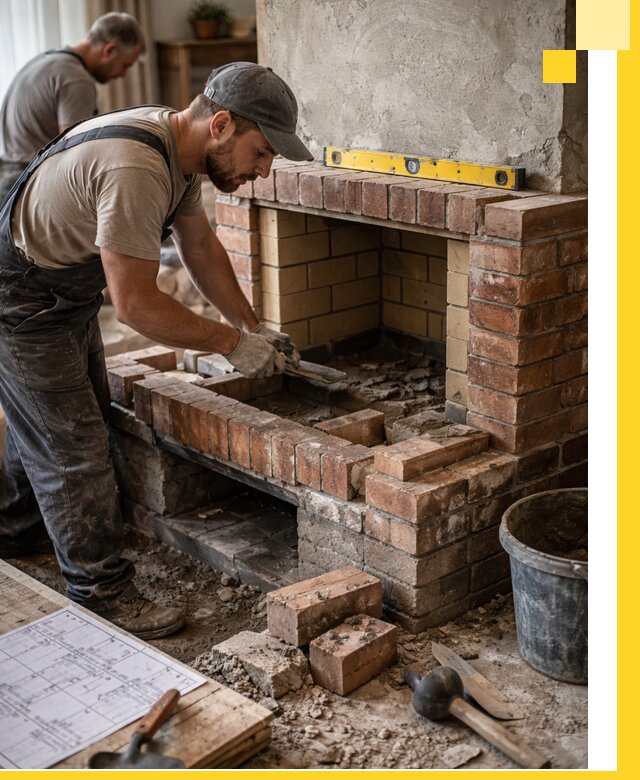 Изготовление и установка каминопечей под ключ в Энгельсе