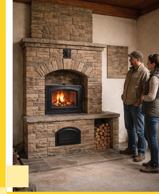 Кирпичная печь под ключ в Энгельсе от 159885 р. | ЭриданЭнг