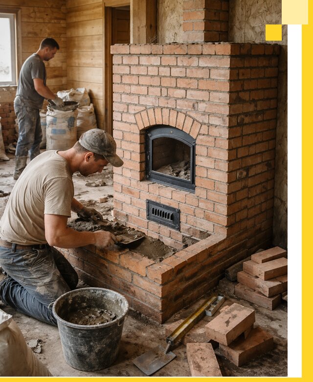 Профессиональное строительство печей в Энгельсе под ключ