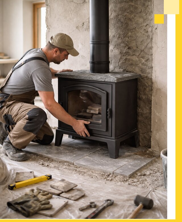 Профессиональный монтаж печей и каминов в Энгельсе под ключ