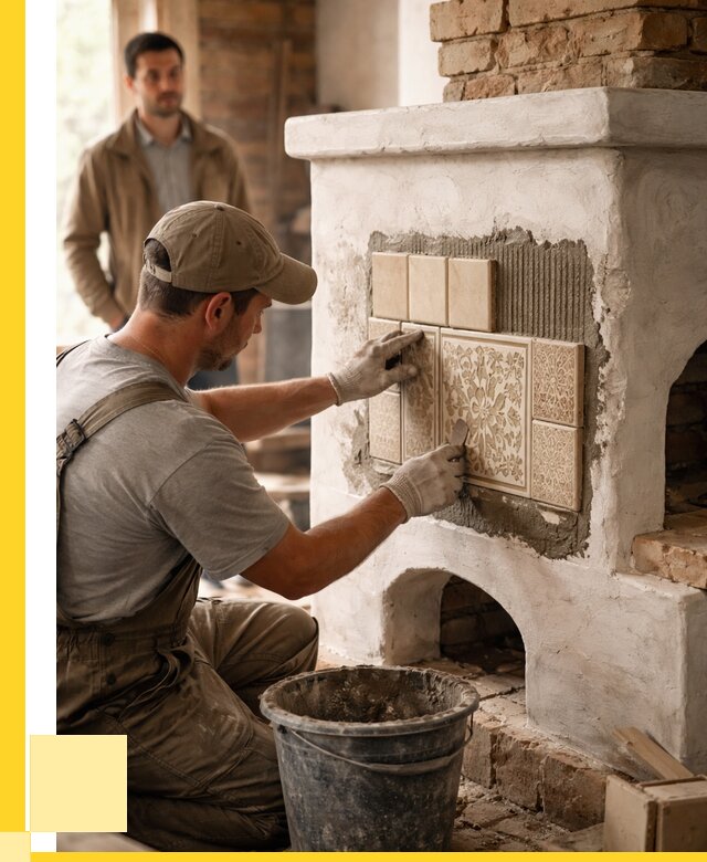 Отделка печей и банных печей в Энгельсе от 37307 р. | ЭриданЭнг