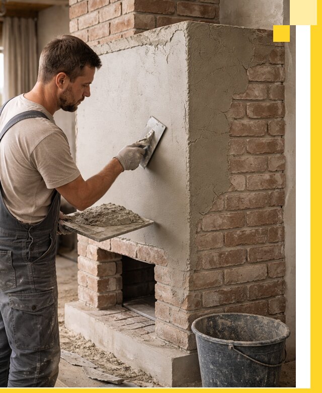 Отделка печей и облицовка каминов в Энгельсе под ключ