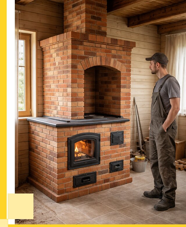 Кирпичные печи в Энгельсе: купить от 159885 р. | ЭриданЭнг