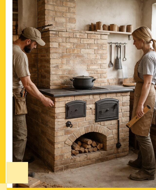 Варочно отопительные печи в Энгельсе от 95931 р. | ЭриданЭнг