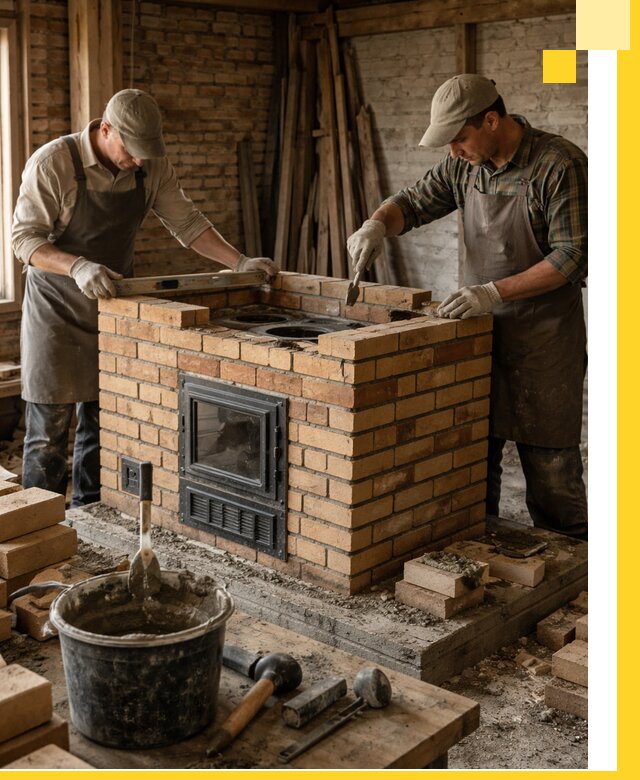 Изготовление и установка варочных печей под ключ в Энгельсе