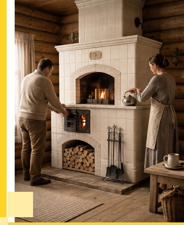 Русские печи в Энгельсе: установка от 159885 р. ЭриданЭнг