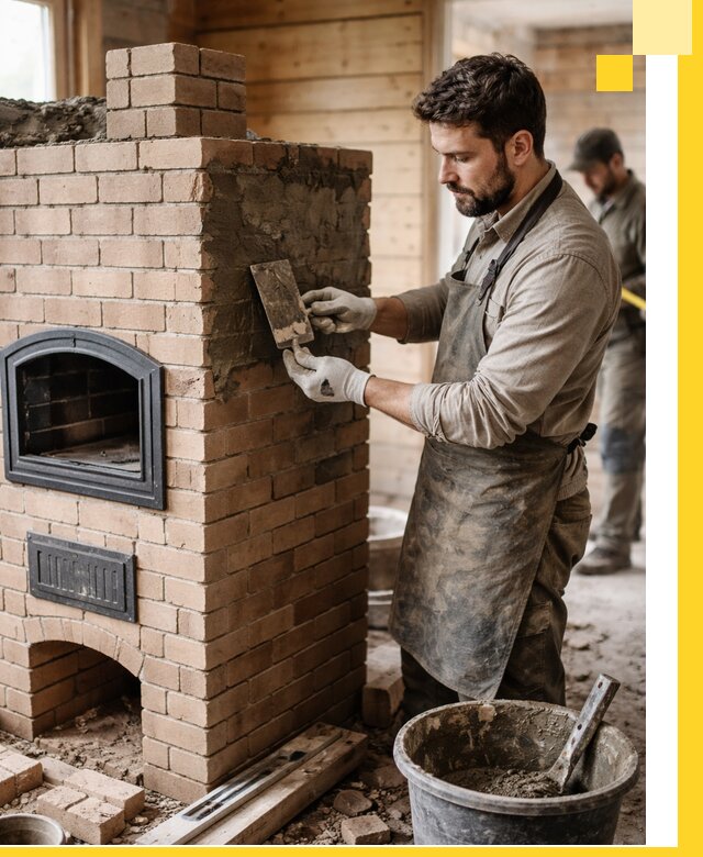 Изготовление и установка печей-шведок под ключ в Энгельсе