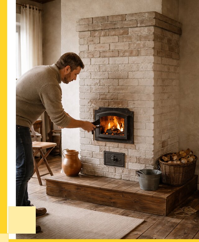 Печь голландка из кирпича в Энгельсе от 90602 р. | ЭриданЭнг