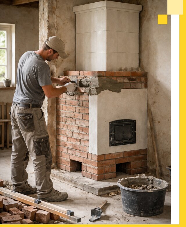 Изготовление и установка печей-голландок под ключ в Энгельсе