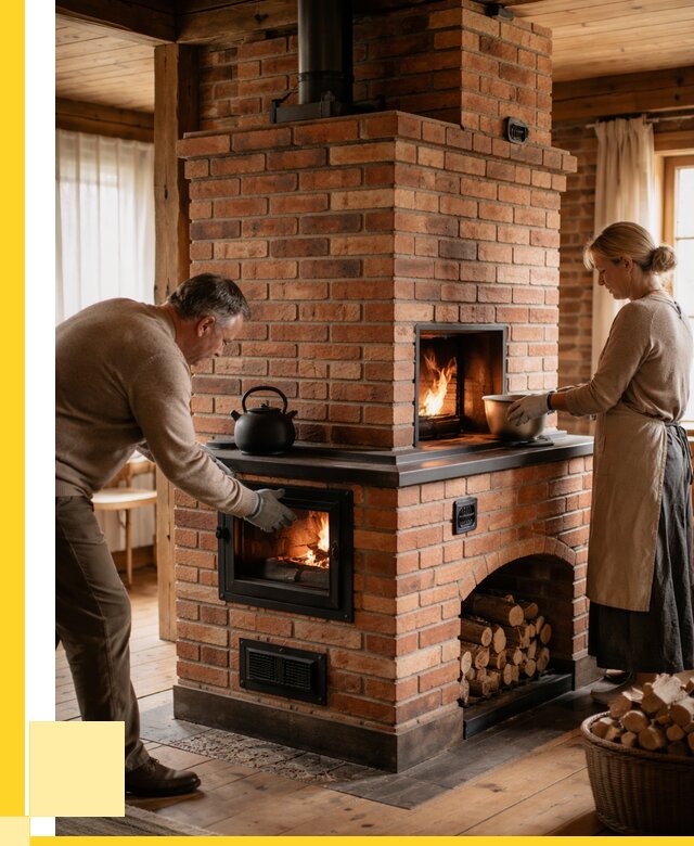 Печи для загородного дома под ключ в Энгельсе от 85272 р. | ЭриданЭнг