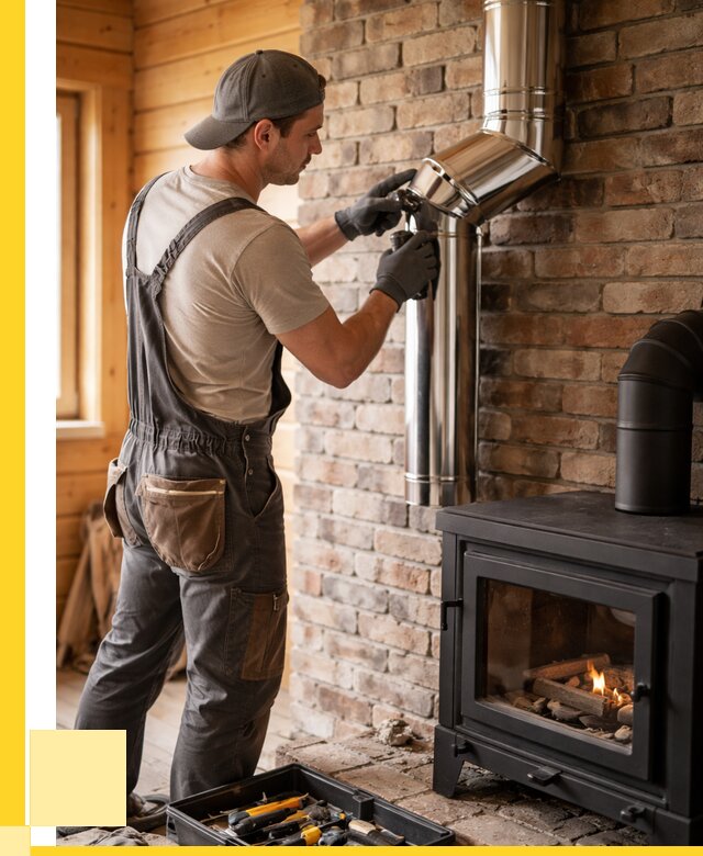 Монтаж дымоходов для печей в Энгельсе от 7994 р. | ЭриданЭнг