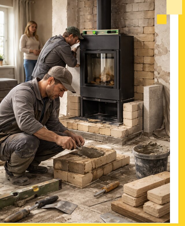 Печи и камины под ключ: проект, установка в Энгельсе