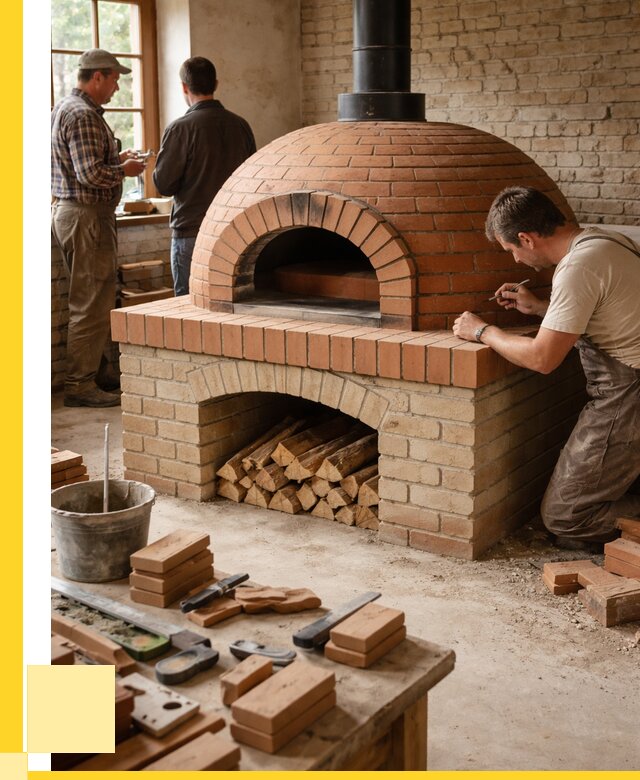 Помпейская печь дровяная для пиццы в Энгельсе | ЭриданЭнг от 213180 р.