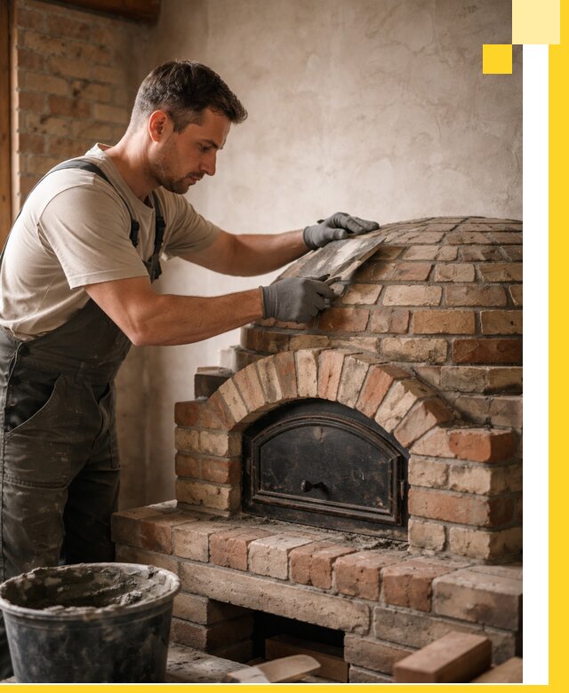 Изготовление и монтаж помпейских печей на заказ в Энгельсе