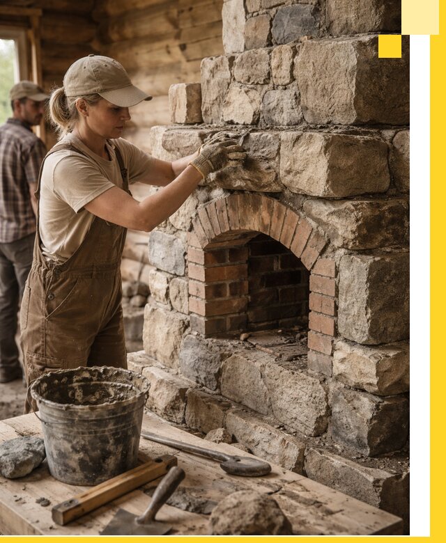 Каменные печи на заказ и монтаж в Энгельсе, долговечные решения