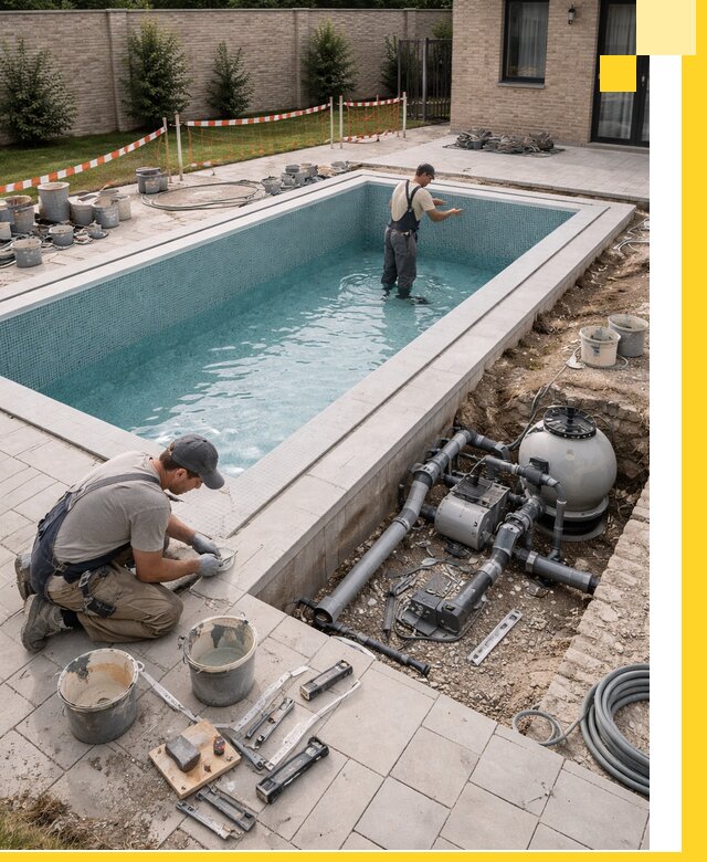 Строительство бассейнов под ключ в Энгельсе: проекты и монтаж