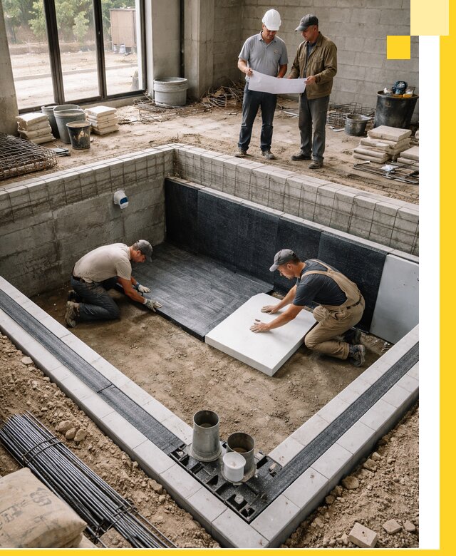 Проекты частных и общественных бассейнов под ключ в Энгельсе