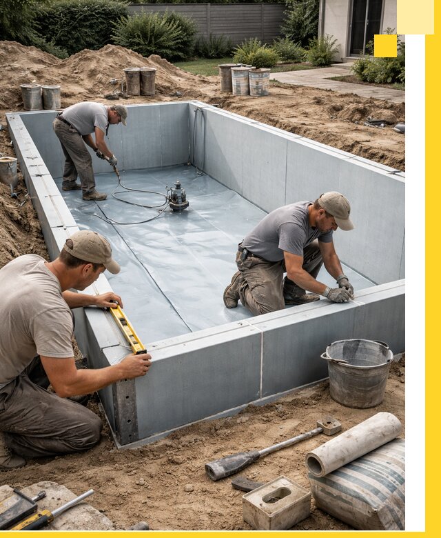 Профессиональный монтаж бассейнов под ключ в Энгельсе с гарантией