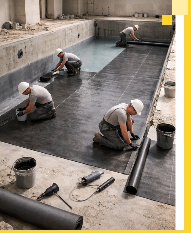 Профессиональная гидроизоляция бассейнов и чаш в Энгельсе под ключ