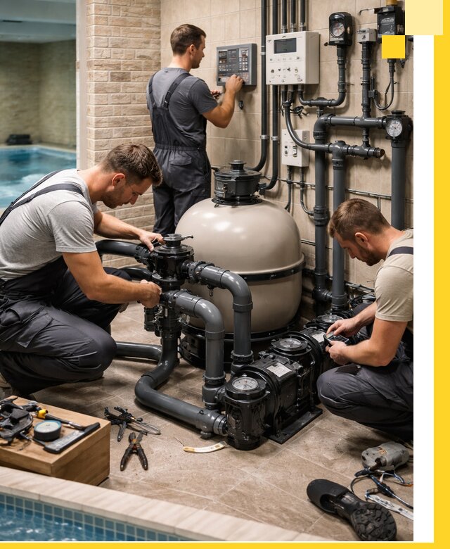 Комплексное оборудование для бассейнов под ключ в Энгельсе