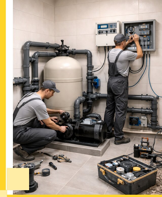 Монтаж оборудования для бассейнов в Энгельсе от 42636 р. | ЭриданЭнг