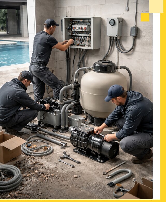 Профессиональный монтаж оборудования для бассейнов в Энгельсе