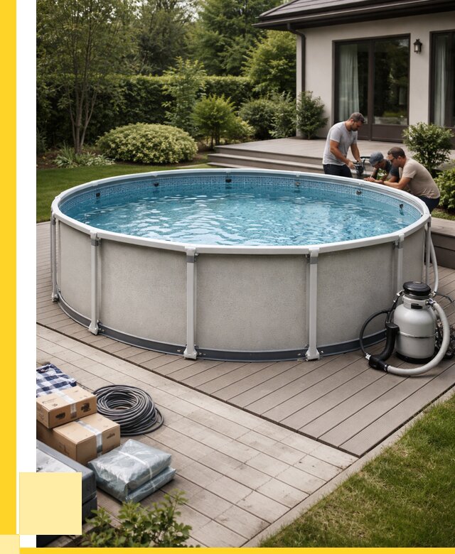 Купить каркасные бассейны в Энгельсе от 47966 р. | ЭриданЭнг