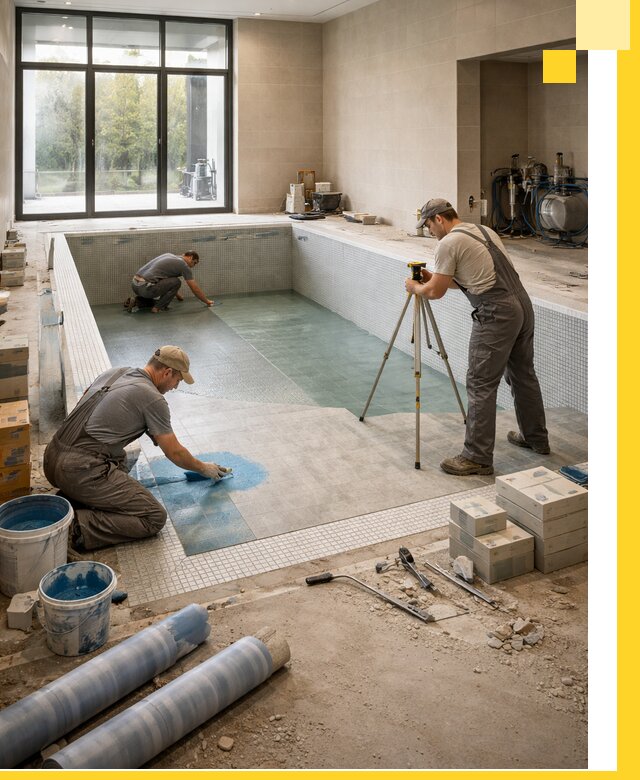 Проект и строительство закрытых бассейнов в Энгельсе под ключ