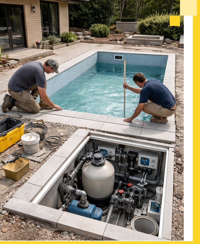 Строительство качественных домашних бассейнов под ключ в Энгельсе