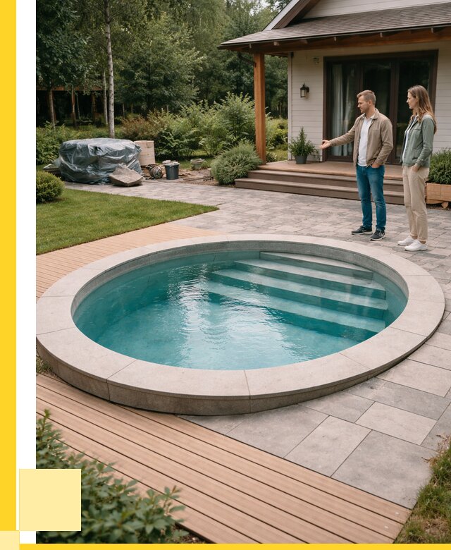 Бассейн на даче под ключ в Энгельсе от 213180 р., ЭриданЭнг