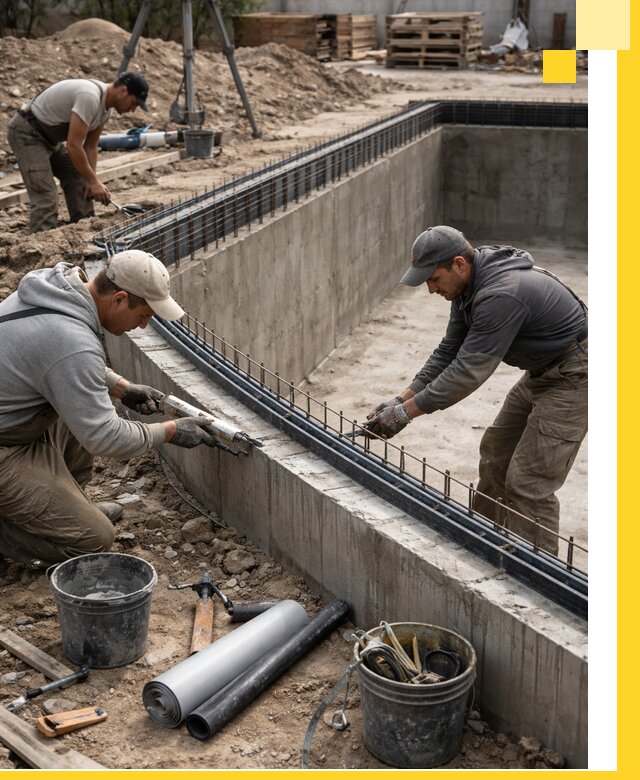 Качественный монтаж чаши бассейна в Энгельсе под ключ с гарантией