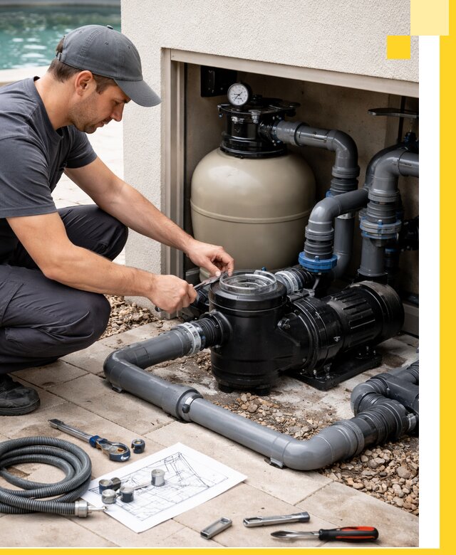 Поставка, монтаж и сервис насосов для бассейнов в Энгельсе