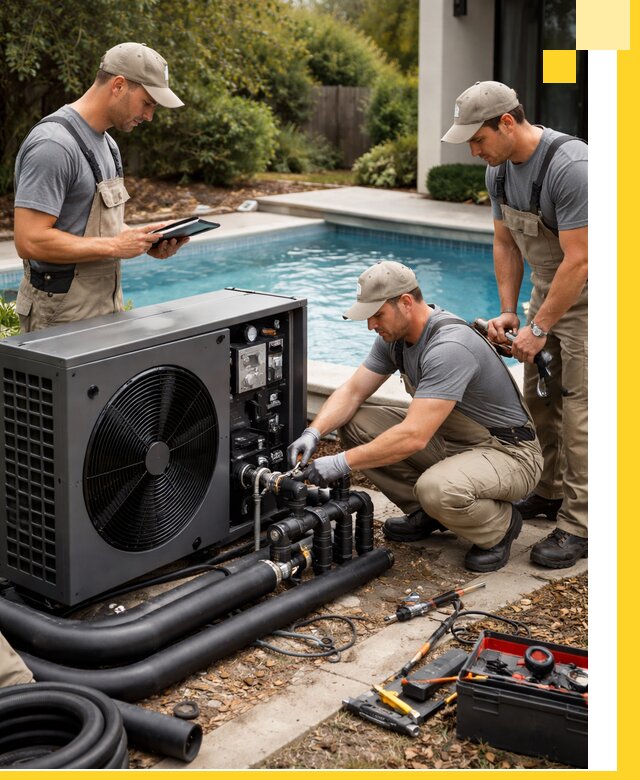 Проектирование и установка тепловых насосов для бассейнов в Энгельсе