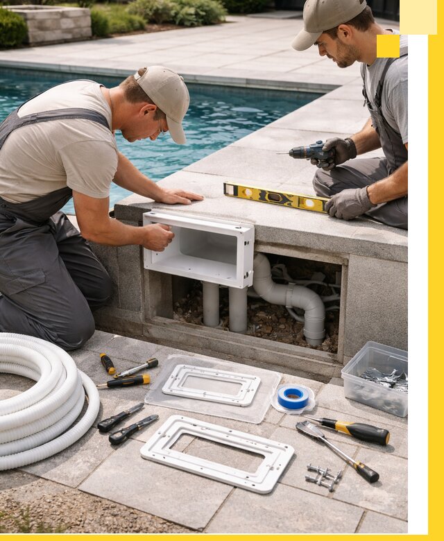 Поставка и установка скиммеров для бассейнов в Энгельсе