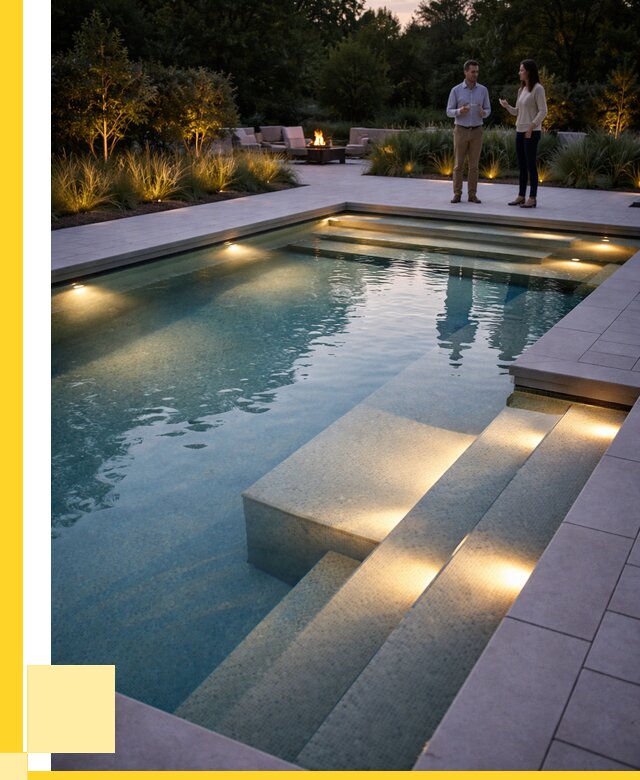 Освещение бассейнов в Энгельсе под ключ от 26648 р. | ЭриданЭнг