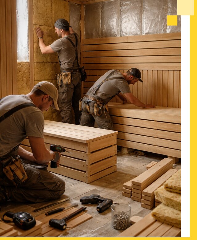 Профессиональное строительство саун под ключ в Энгельсе