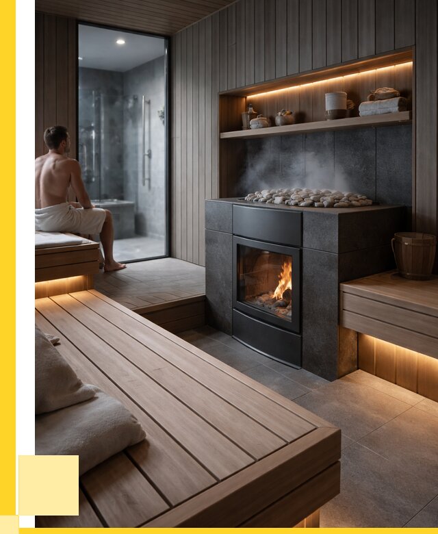 Проект сауны в частном доме в Энгельсе от 37307 р. | ЭриданЭнг