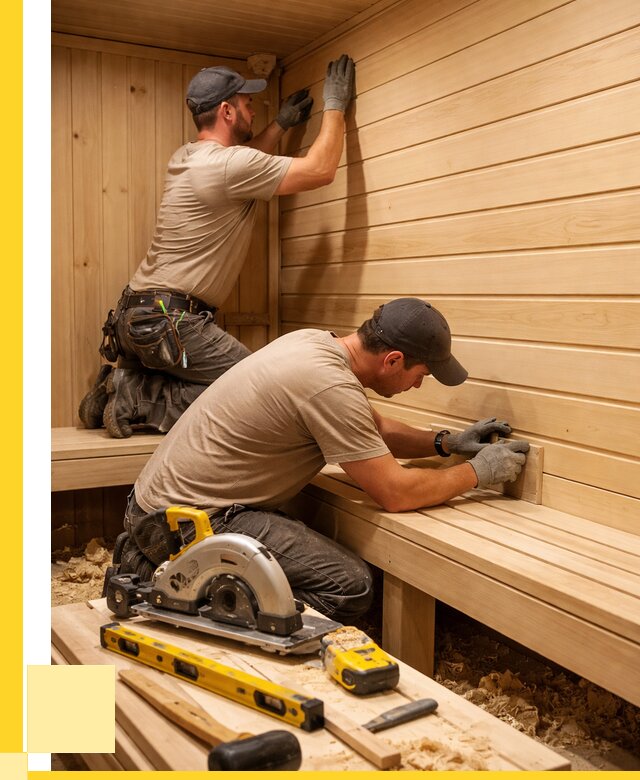 Обшивка саун вагонкой в Энгельсе от 2665 р. | ЭриданЭнг