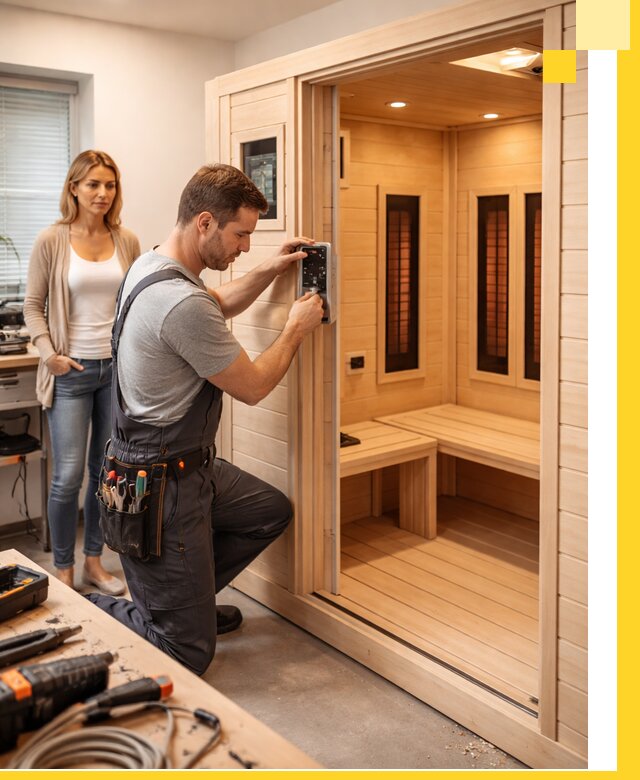 Инфракрасные сауны под ключ в Энгельсе продажа и установка