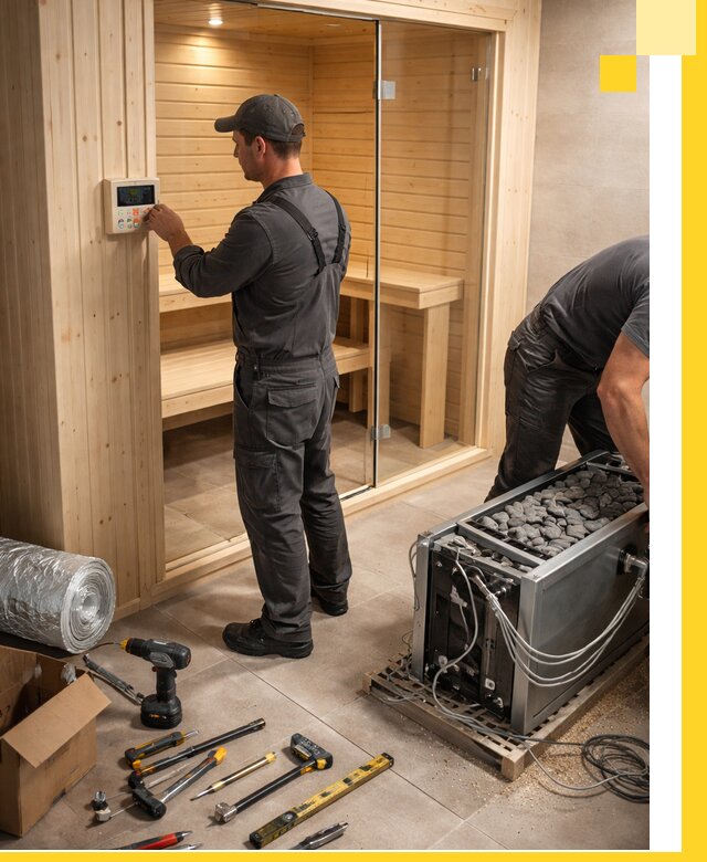 Поставка, установка и монтаж электрических саун в Энгельсе